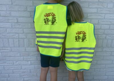 Bedrukkingen – Fluohesjes voor basisschool Viersel